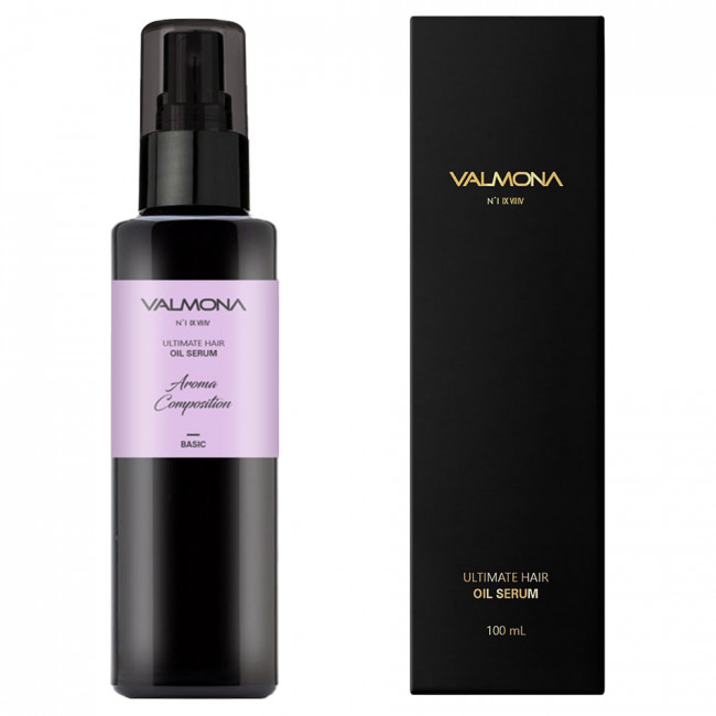VALMONA Сыворотка для волос Ultimate Hair Oil Serum Aroma Composition "Ароматическая композиция", 100мл