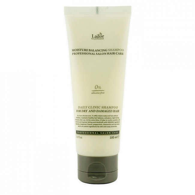 LADOR Шампунь для сухих и поврежденных волос Lador Moisture Balancing Shampoo увлажняющий оздоравливающий 100мл.
