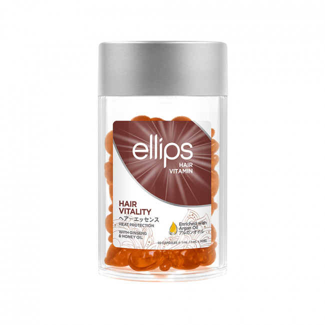 ELLIPS Вітаміни для волосся Здоров’я волосся з женьшенем та медом 50x1мл.