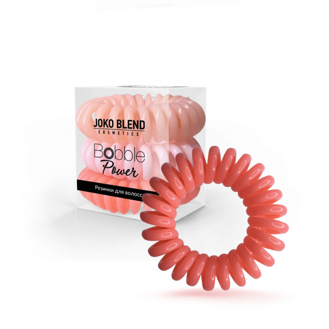 JOKO BLEND Набор резинок Power Bobble Light Pink Mix