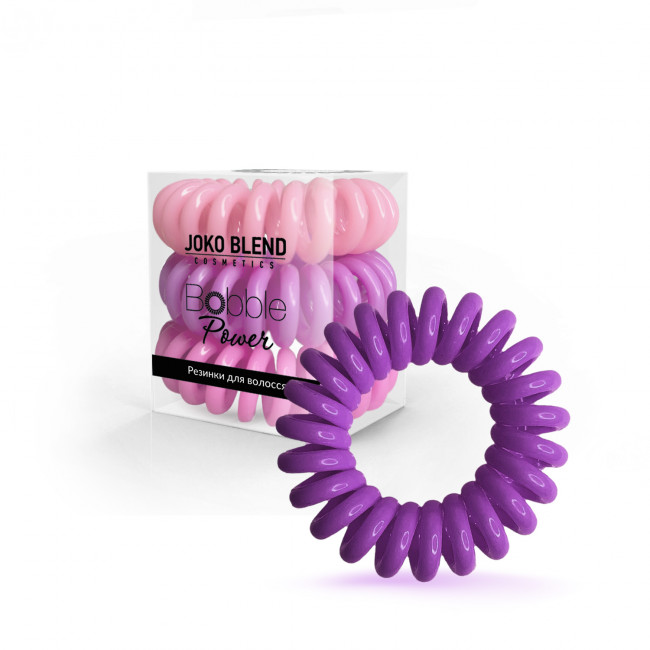 JOKO BLEND Набор резинок Power Bobble Bright Pink Mix