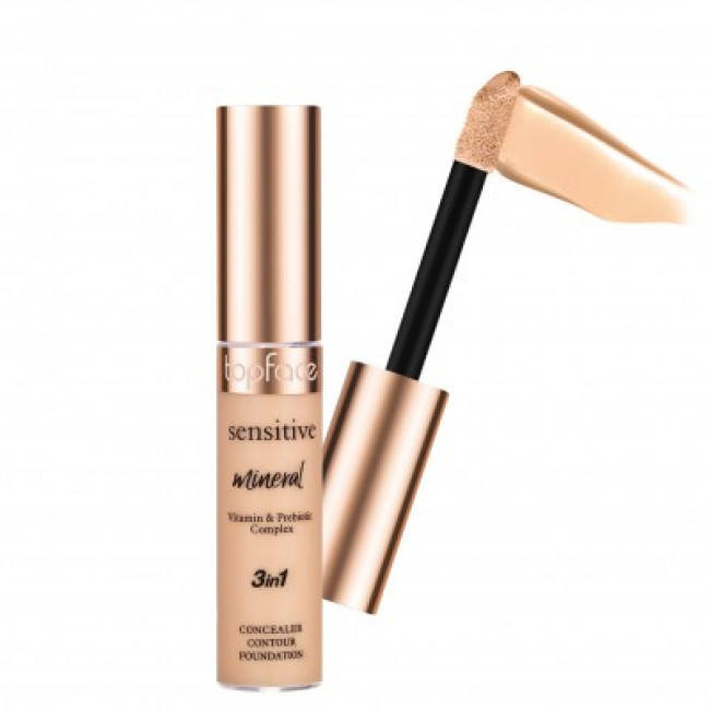 TOPFACE Консилер Sensitive Mineral 3 in 1 Concealer PT471 №01