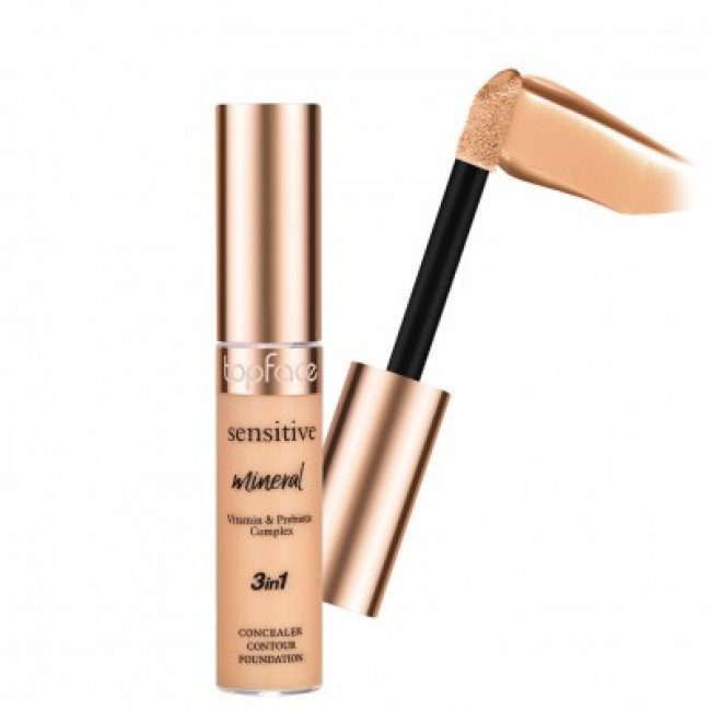 TOPFACE Консилер Sensitive Mineral 3 in 1 Concealer PT471 №02