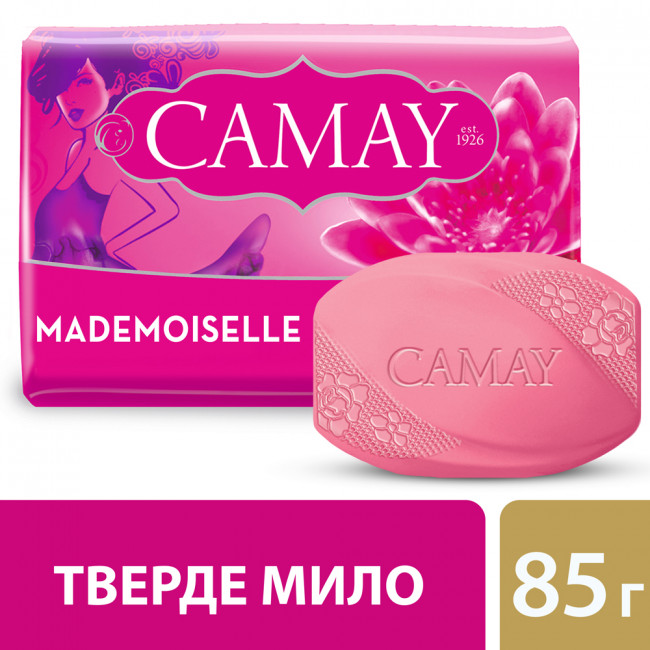 CAMAY Мыло туалетное Мадмуазель 85г